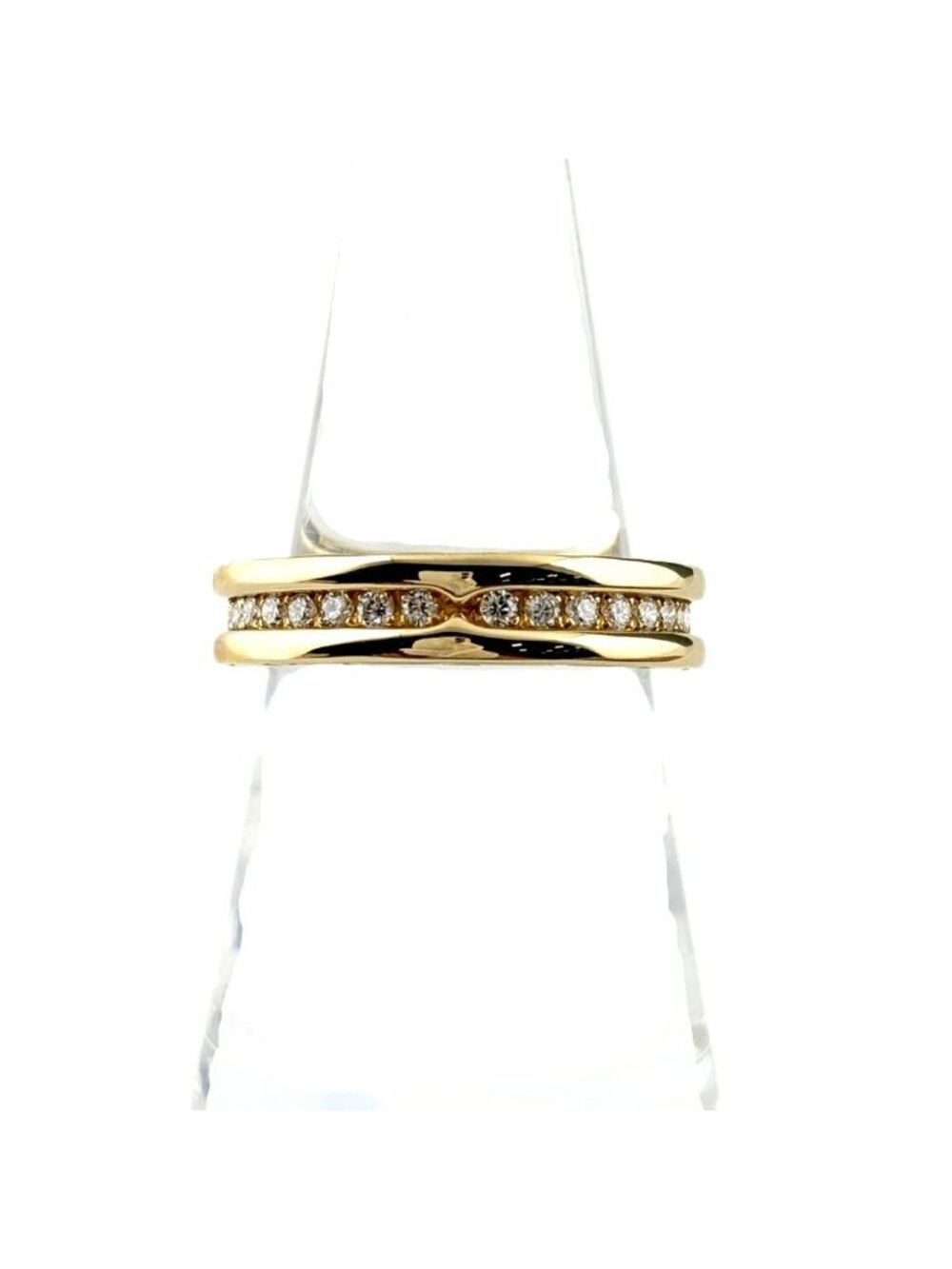 Bvlgari B.zero1 Yellow Gold Ring 750 Diamond
